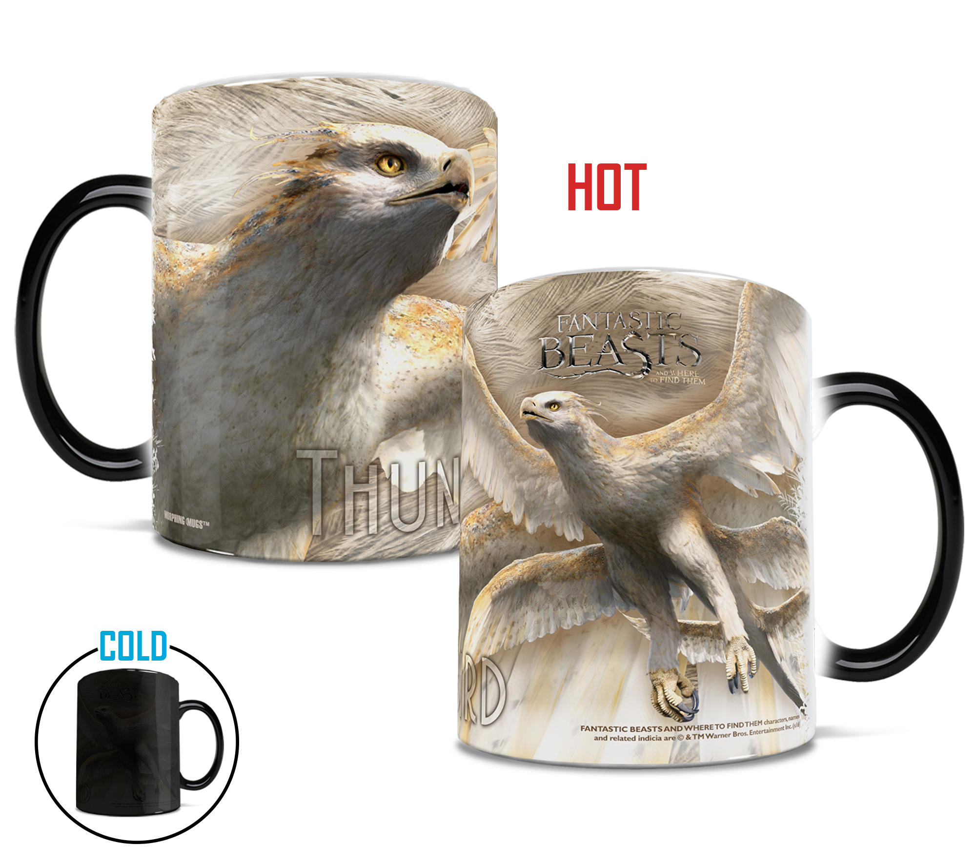 Fantastic Beasts and Where to Find Them (Thunderbird) Morphing Mugs® Heat-Sensitive Mug MMUG566